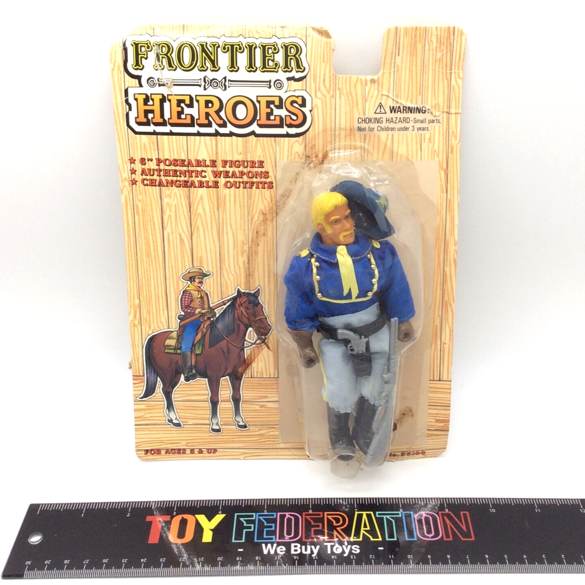 In-Time Products Frontier Heroes GENERAL CUSTER Action Figure | eBay