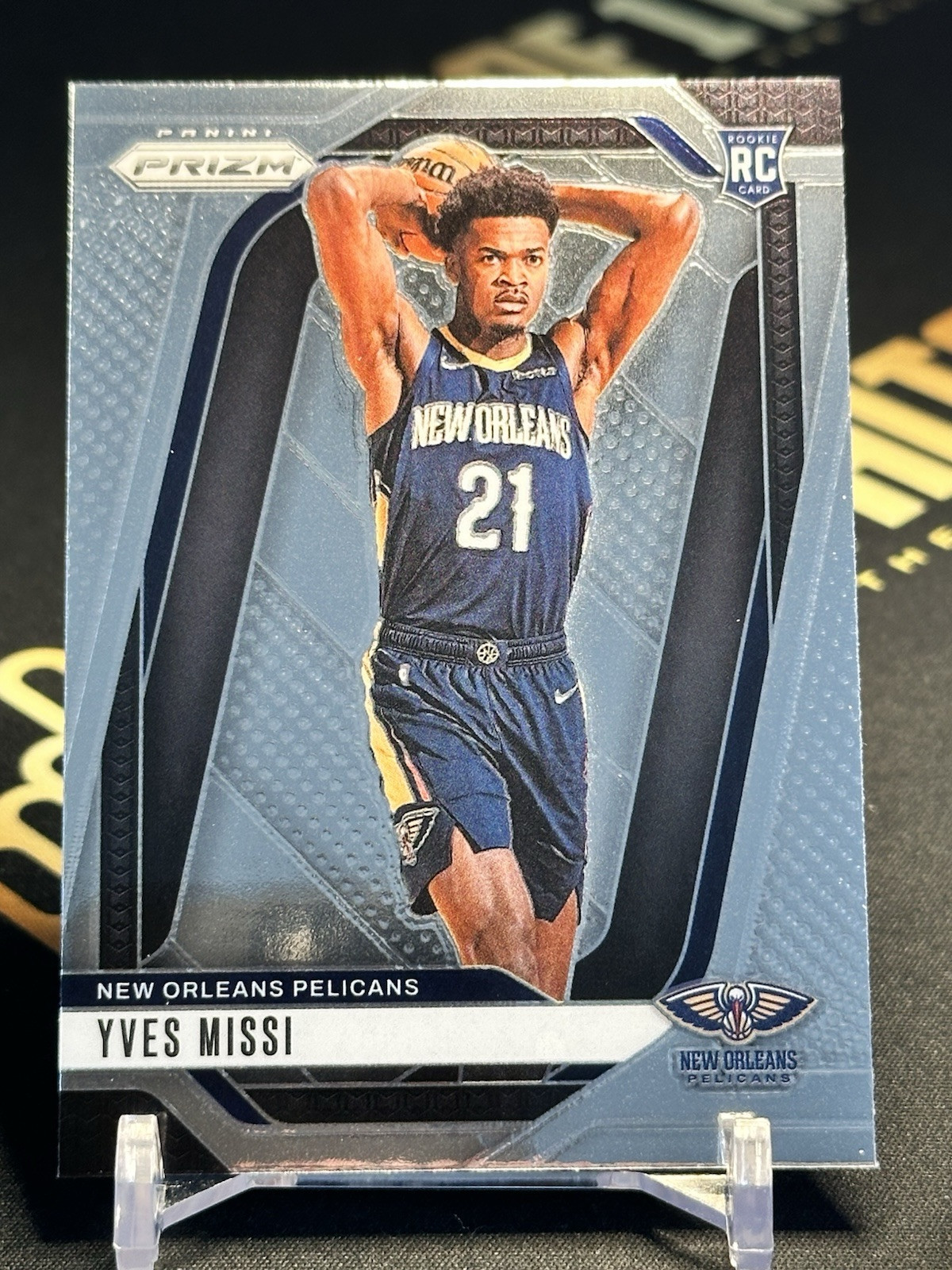 2024-25 Panini Prizm RC Rookie #233 Yves Missi, New Orleans