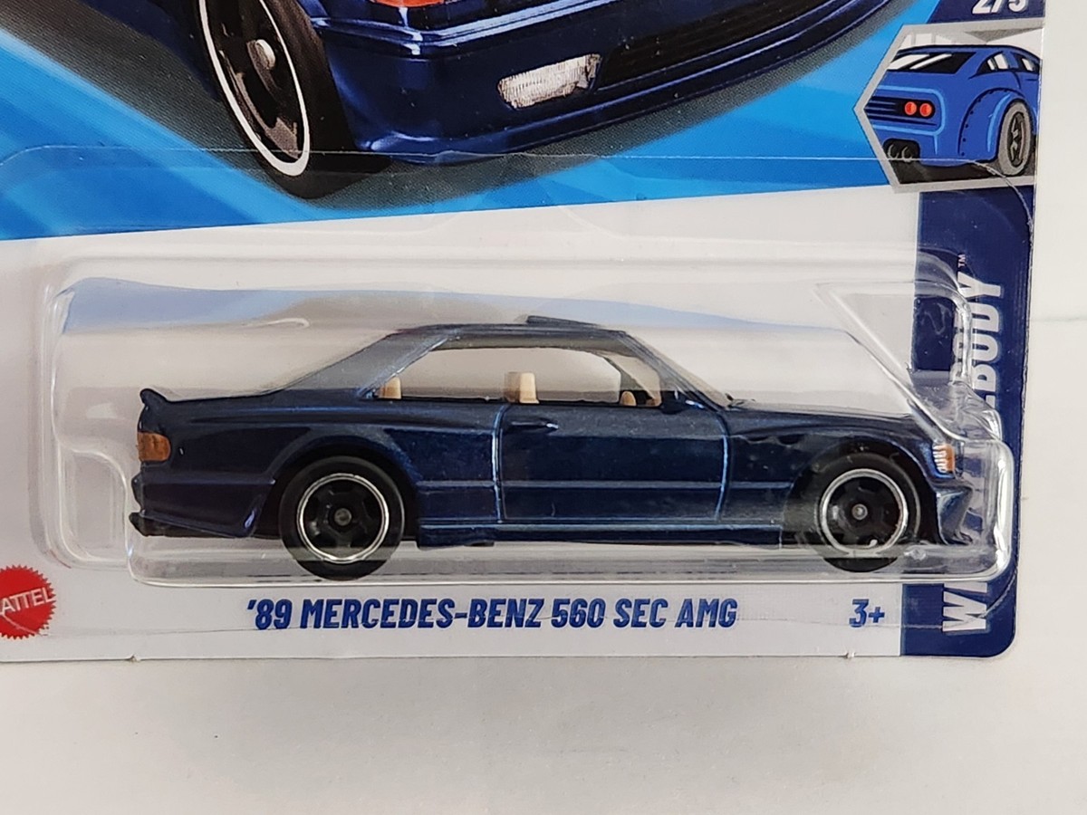 Hot Wheels 89 Mercedes-Benz 560 SEC AMG 2/5 P & Q Case 1/64 | eBay