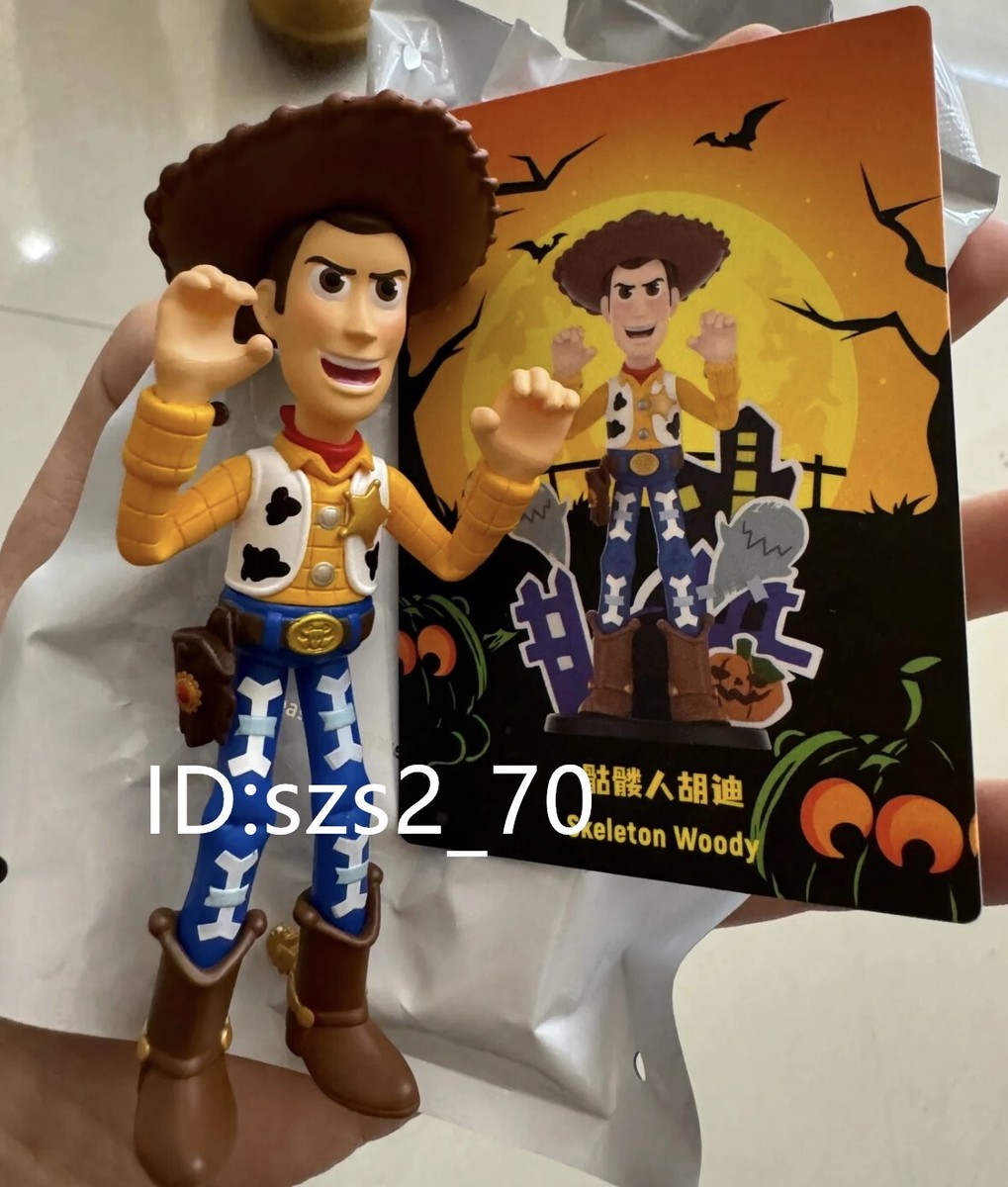 Secret Skeleton Woody POP MART Pixar Spooky Night Serie Mini