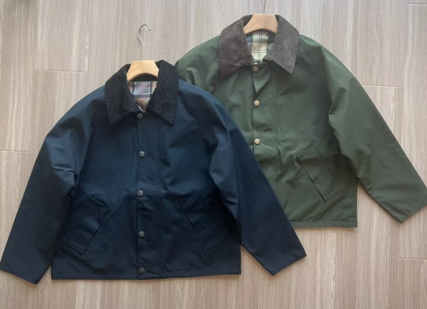 2025 Autumn New Barbour Reversible Transport double-sided Wax Free