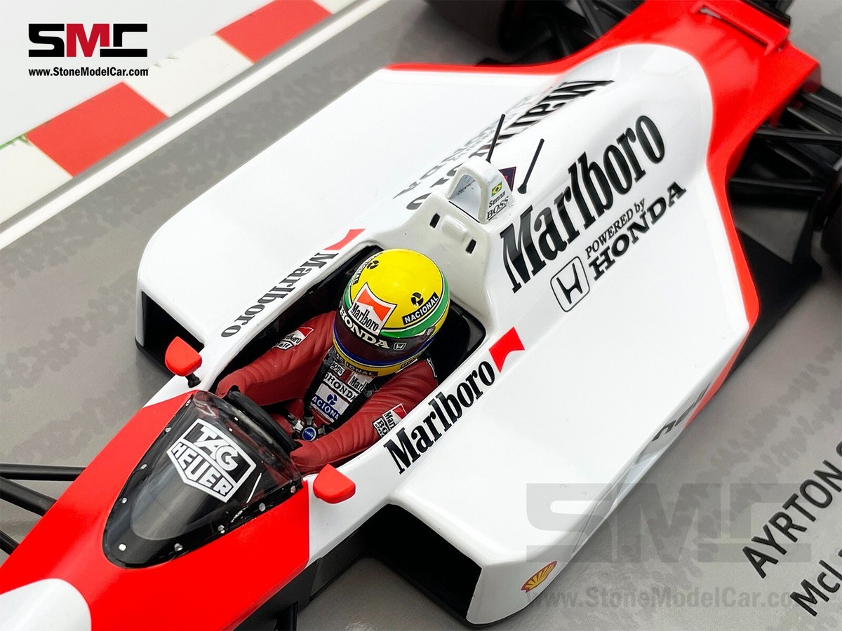 Mclaren MP4/4 Ayrton Senna 1988 F1 World Champion 1:18 MINICHAMPS