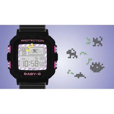 CASIO BABY-G ＋PLUS Kuromi collaboration model black BGD-10KKM-1JR