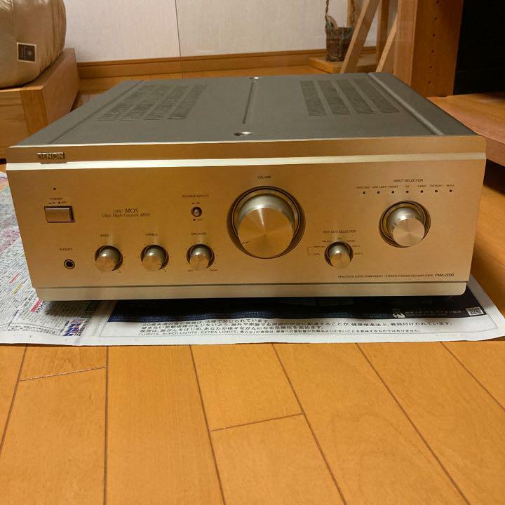 Denon PMA-2000 Integrated amplifier gold Stereo Integrated Audio