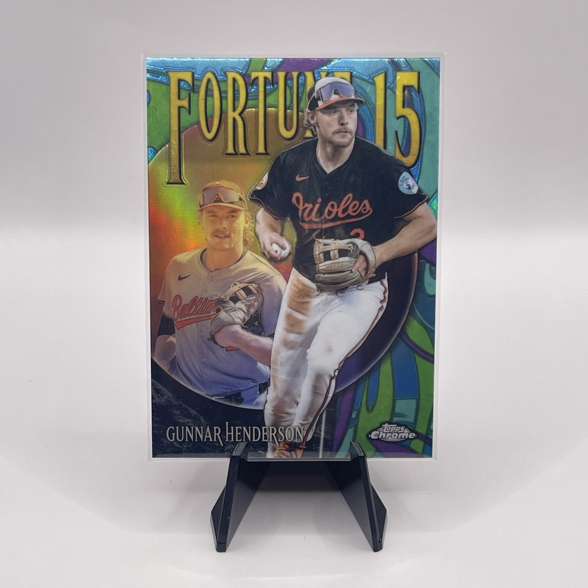 2025 Topps Chrome Gunnar Henderson Fortune 15 #F15-2 | eBay