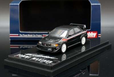 Hobby Japan Mitsubish Lancer EVO VI 6.5 TME Black ~ 1/64 | eBay