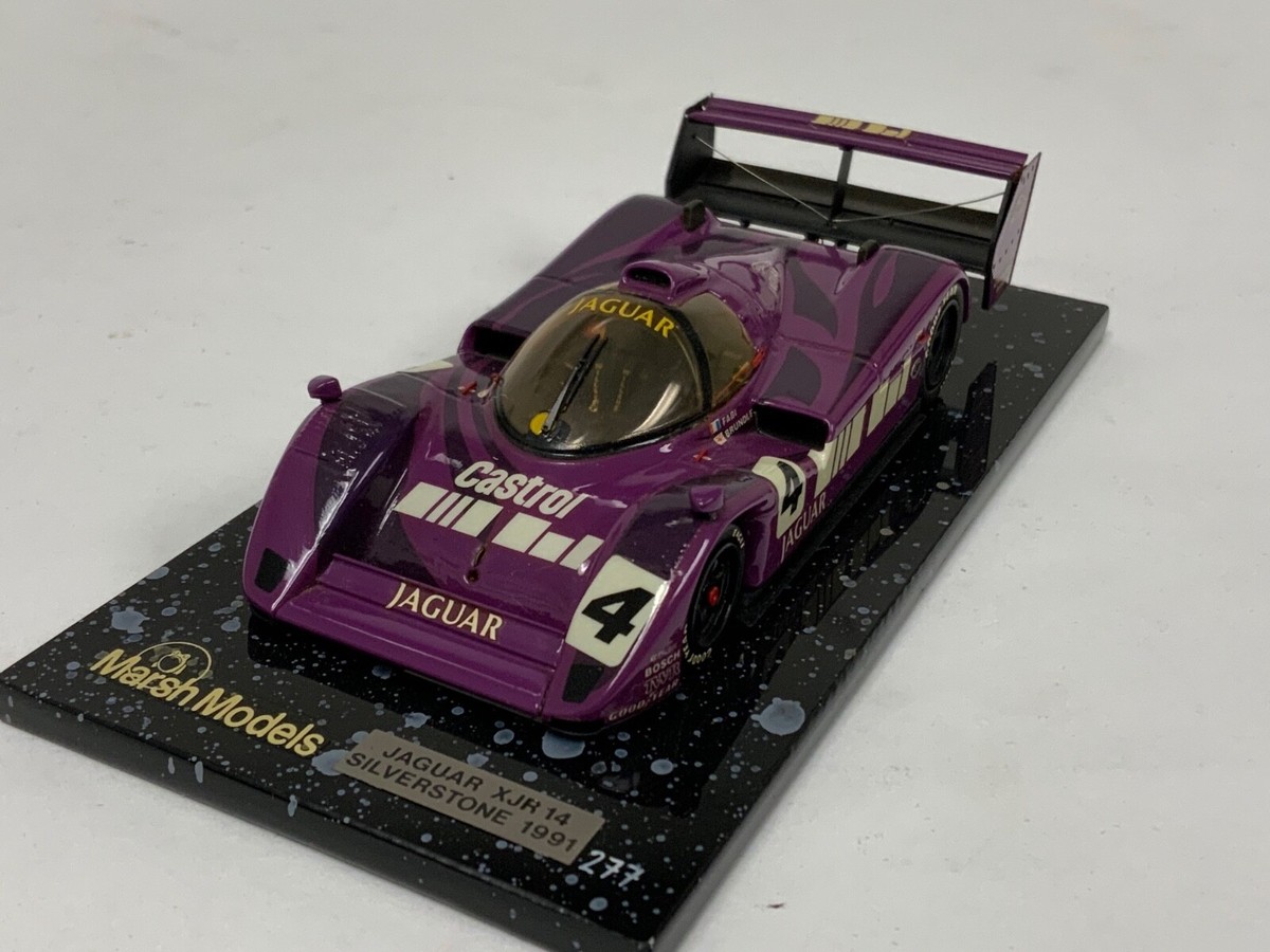 1/43 Marsh Models Jaguar XJR-14 Silk Cut 3rd in 1991 Silversone
