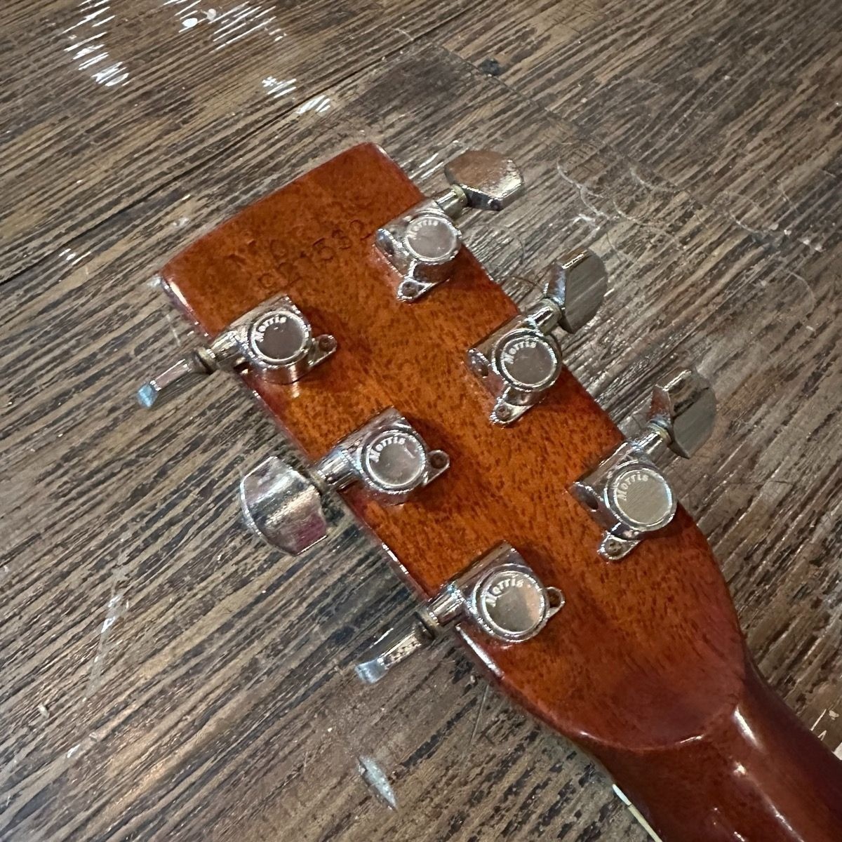 Morris Acoustic Guitar W-30 Japan Vintage 70's made Dreadnought