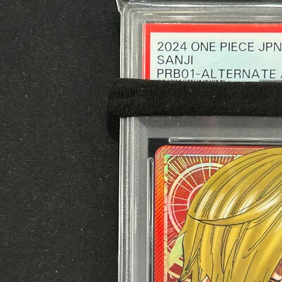 PSA 10 Sanji PRB01-001 L ONE PIECE Card Japanese Leader Parallel