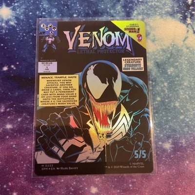 Eddie Brock // Venom, Lethal Protector Borderless Marvel's Spider