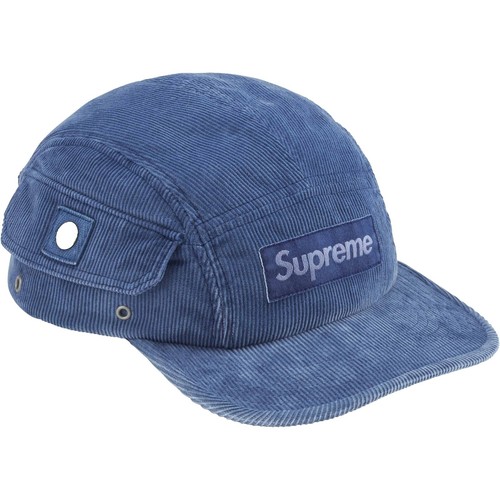 Supreme Washed Chino Twill Camp Cap denim FW25 | eBay