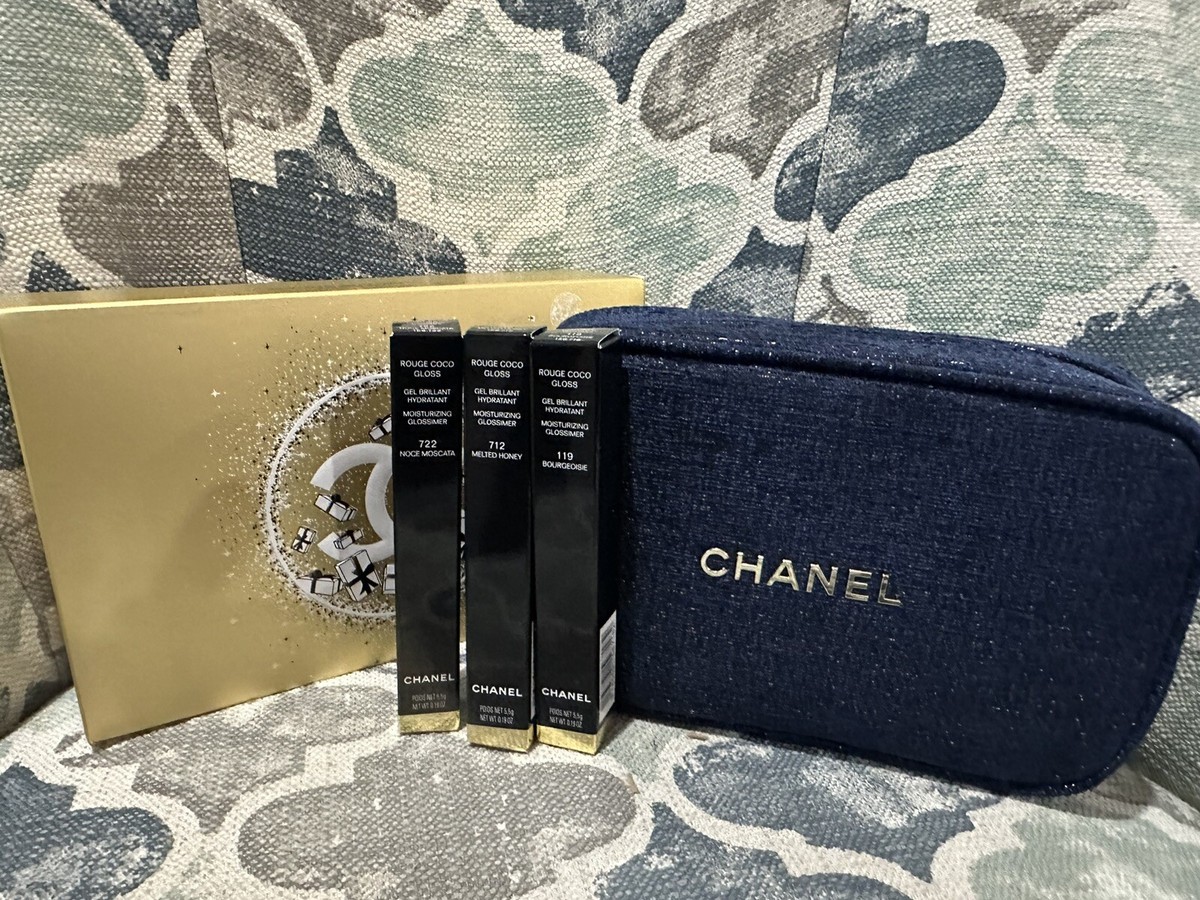New in Box! Chanel Always Brilliant Lip Gloss Trio 2023 Gift Set
