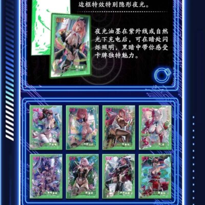 Goddess ACG NVSHEN LIANMENG Anime Waifu Collector's Art Card Box