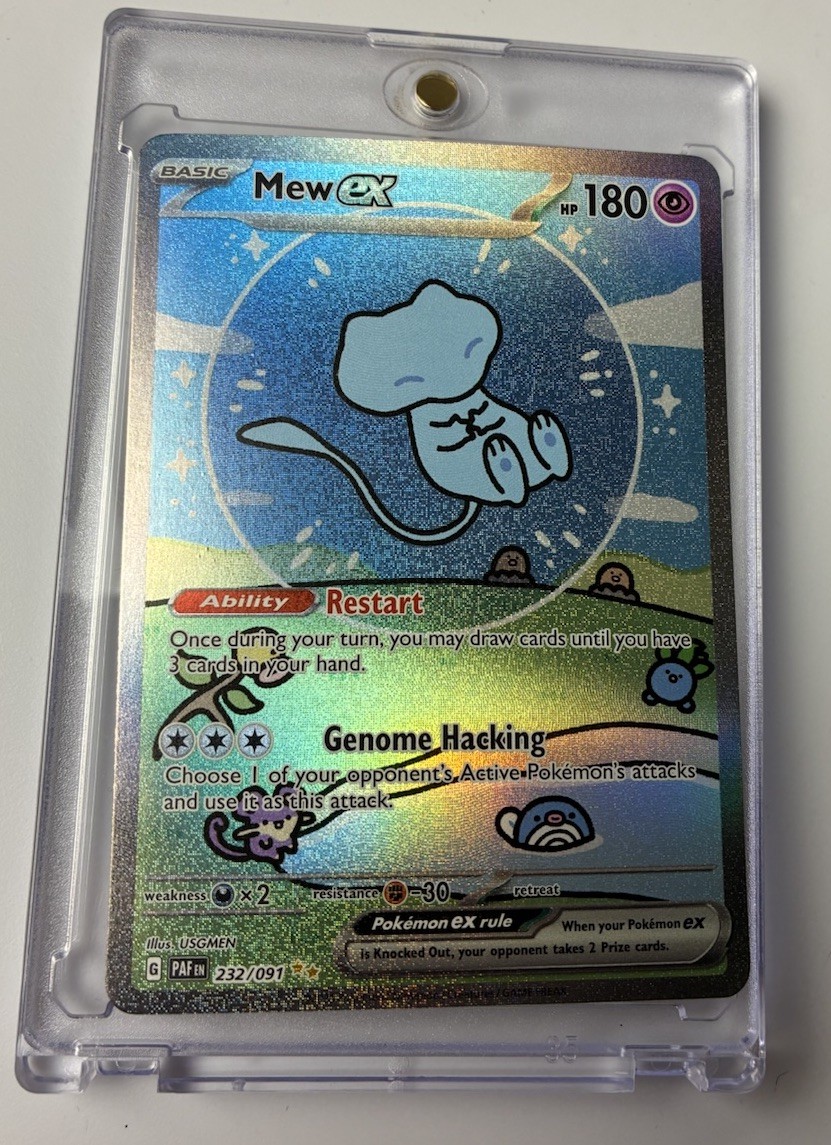 Mew ex 2024 Scarlet & Violet: Paldean Fates #232/091 Special