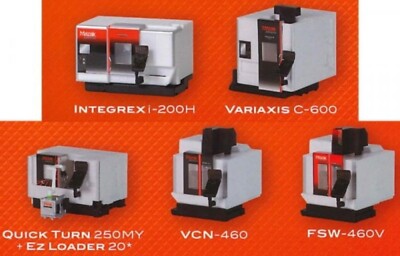 1/64 Scale Yamazaki Mazak Co., Ltd. Machine Tool 5 Types (Gacha