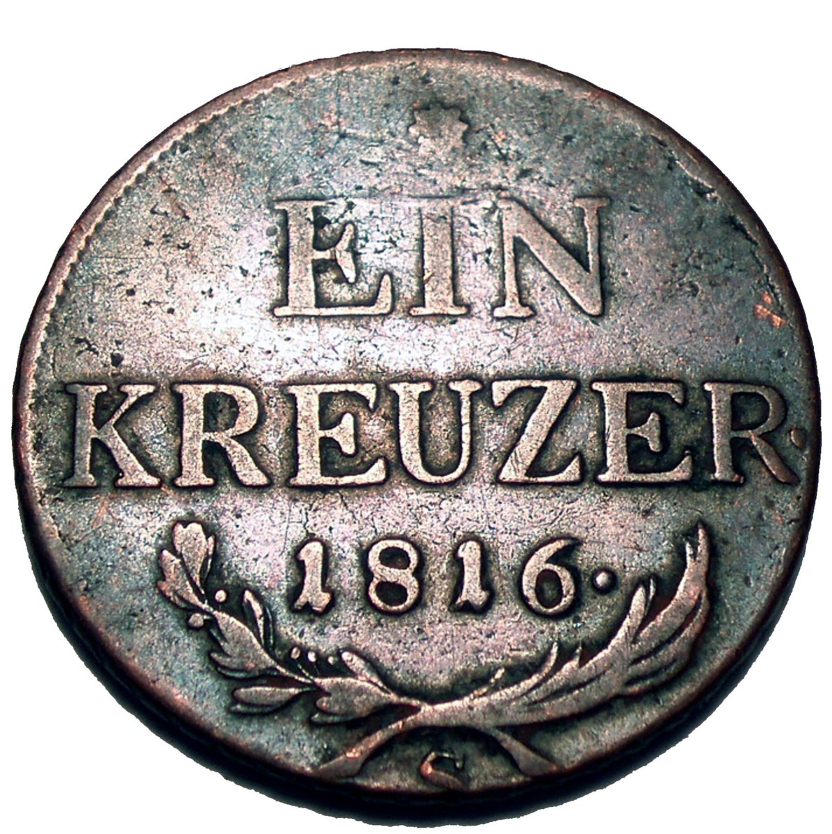 AUSTRIA 1 KREUZER 1816 S K5.1 | eBay