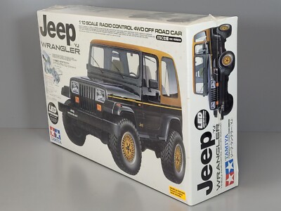 New Tamiya R/C 1/10 Jeep Wrangler 4WD CC01 Chassis with 