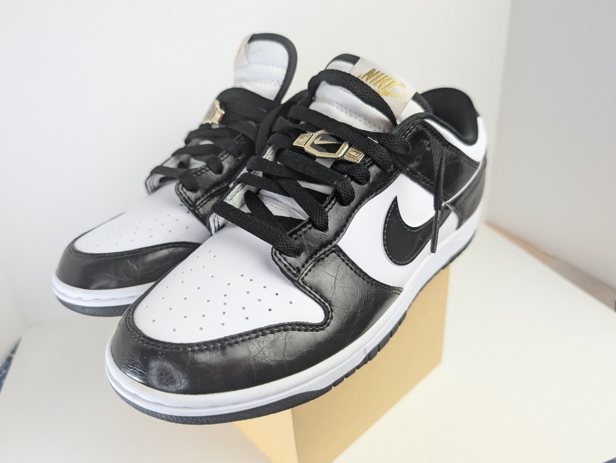 Nike Dunk Low SE World Champs Panda Black White DR9511-100 Men's