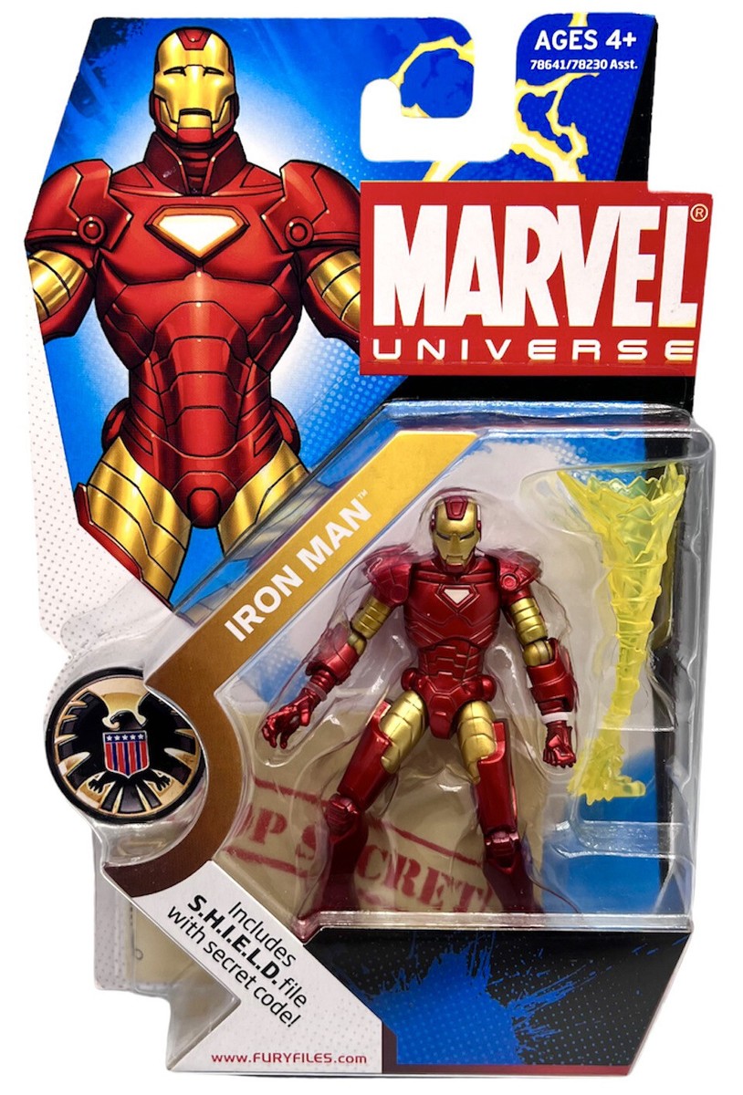 Marvel Universe Iron Man Action Figure Series 001 Shield Agent