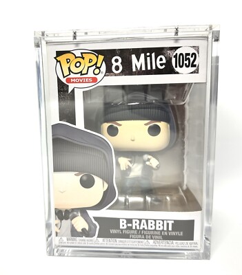 Funko Pop Movies/Rocks 1052 8 Mile B-Rabbit Eminem w/ PopShield