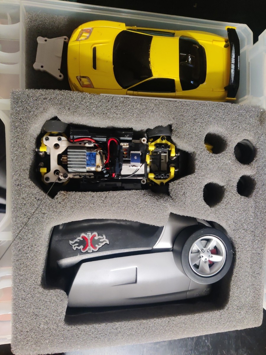 Vintage Xmods Acura Honda NSX Yellow RC Car Starter Kit | eBay