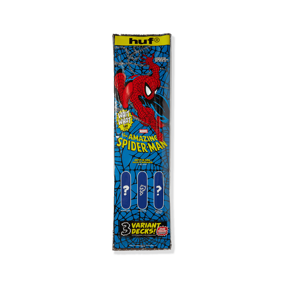 🔥🛹 New/Sealed - HUF x Marvel Spider-Man Issue 300 Blind Bag
