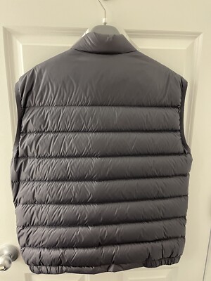 Prada Gray Nylon Puffer Vest - Prada Size 54 | eBay