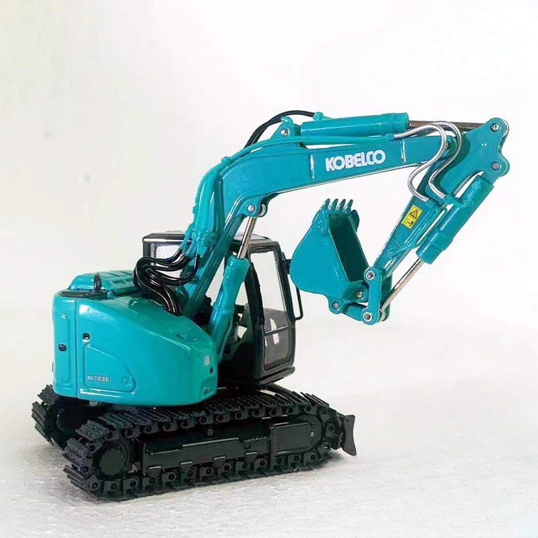 1/50 Scale KOBELCO SK 75SR Compact Excavator Diecast Model Toy