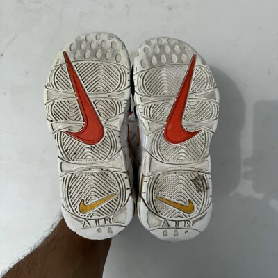 Nike Air More Uptempo Rayguns White/Orange Yellow DD9286-100 Kids