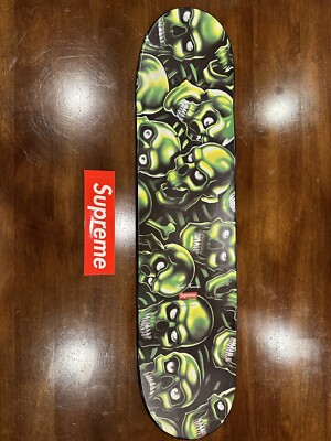 Supreme Skull Pile Skateboard Deck Green | eBay
