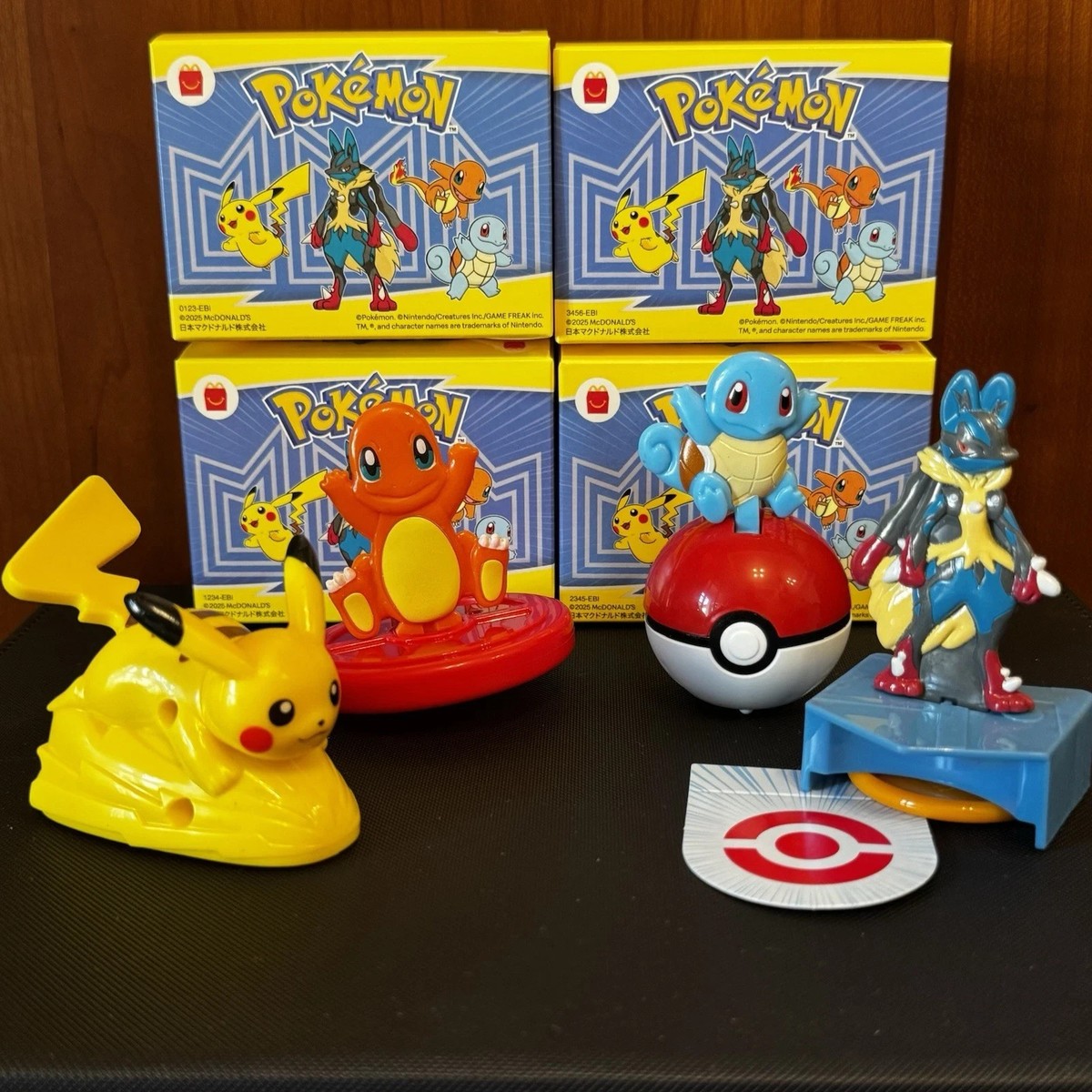 2025 McDonald's Japan Pokémon Happy Meal Wave 1 Complete Set Toys