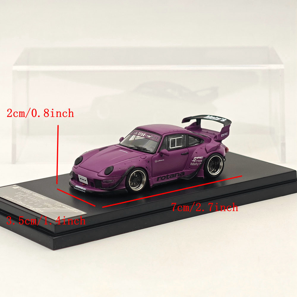 Street WARRIOR SW 1/64 RWB 993 Rotana Diecast Models Car Purple | eBay