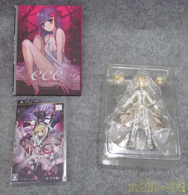 Fate/Extra CCC Type Moon Virgin White Box Sony PSP 2013 Video Game