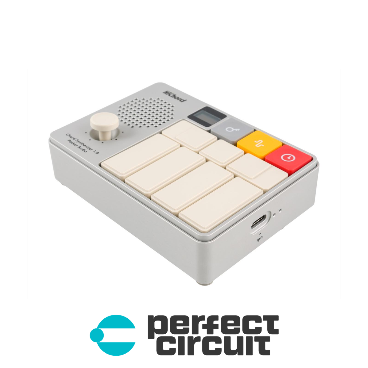 Pocket Audio HiChord - Aluminum (Silver) GADGET - NEW - PERFECT