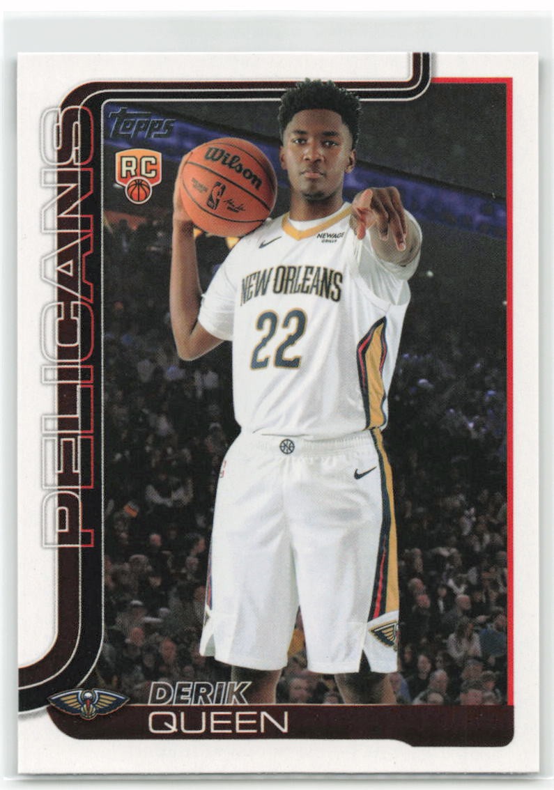 2025-26 Topps Flagship Derik Queen #213 (RC) Pelicans | eBay