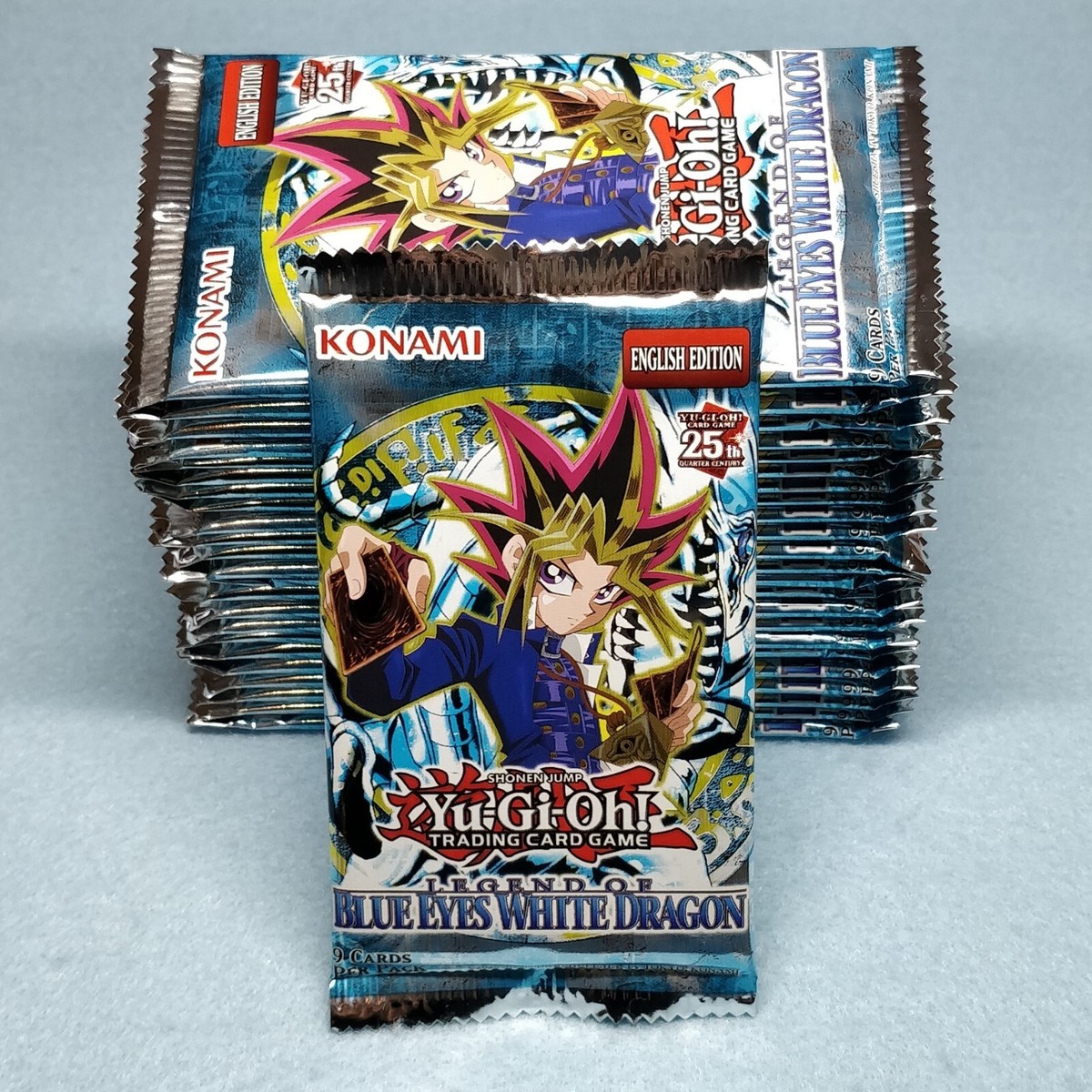 Yugioh Legend of Blue Eyes White Dragon 24 Booster Packs = Box