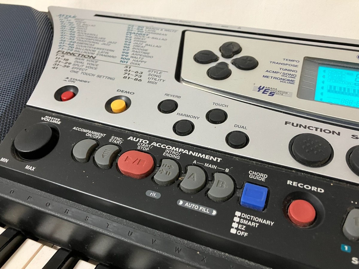 YAMAHA PortaTone PSR-340 Arranger Keyboard Synthesizer 61-key w