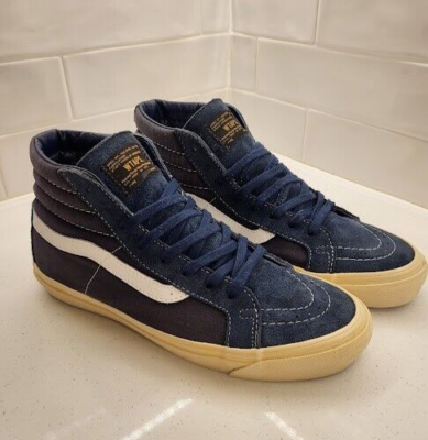 2013 Vans Vault X WTAPS SK8 Hi OG Navy White Mens Size 9 Defcon
