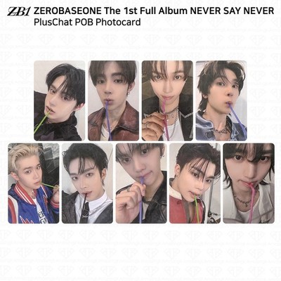 ZEROBASEONE ZB1 The 1st Full Album NEVER SAY NEVER PlusChat POB