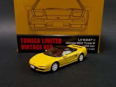 Tomica LIMITED VINTAGE NEO Honda NSX Type-R LV-N247a (Yellow) ~ 1