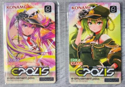 KONAMI e-AMUSEMENT PASS Card Beatmania IIDX 31 EPOLIS Erica Kitami