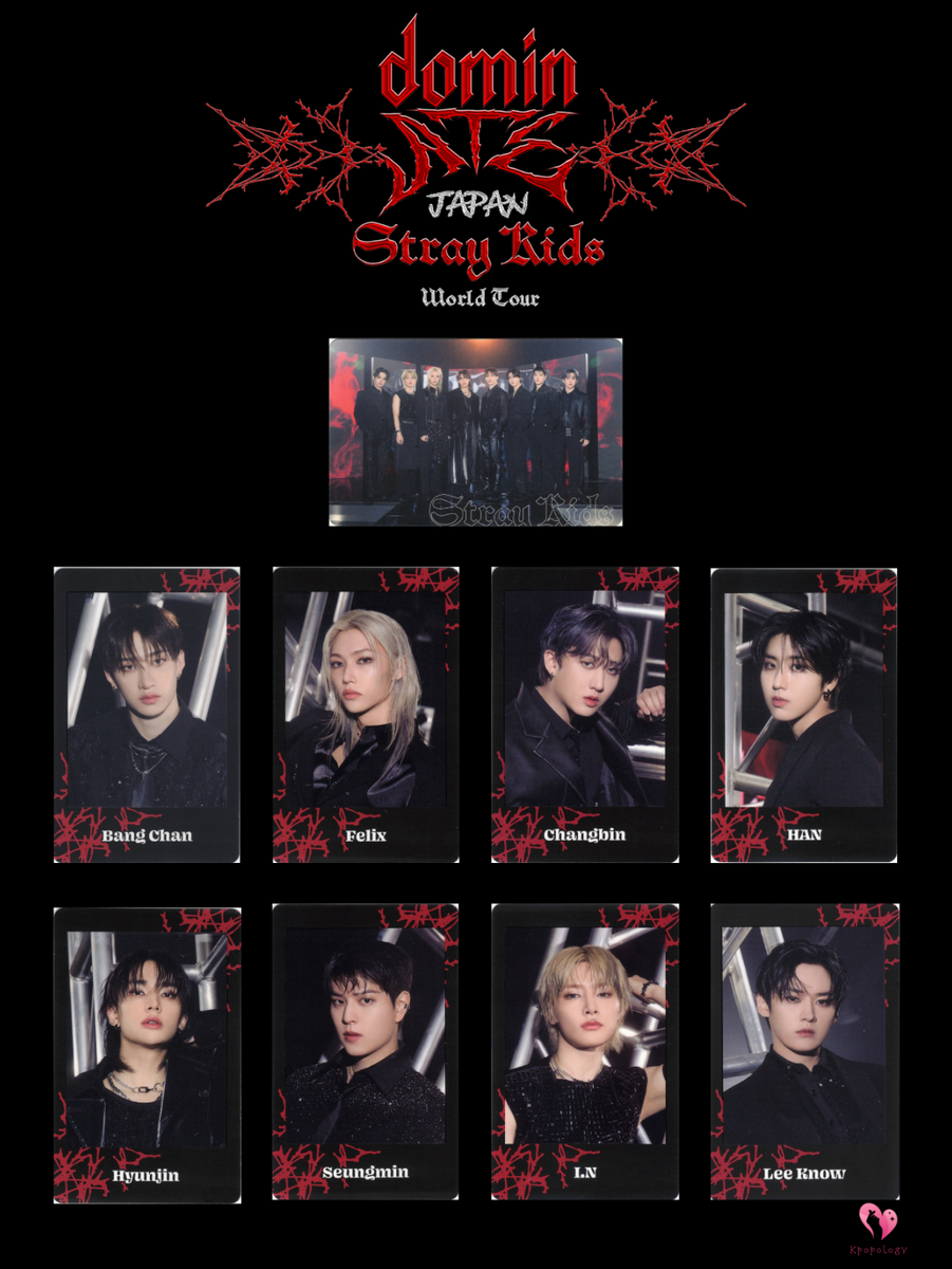 Stray Kids World Tour Japan 2024 Photo Card Set SKZ | eBay