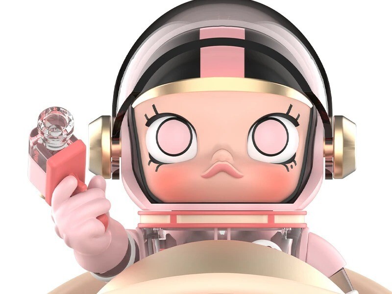 POP MART MEGA SPACE MOLLY 100% Blooming-Sakura H110mm JAPAN