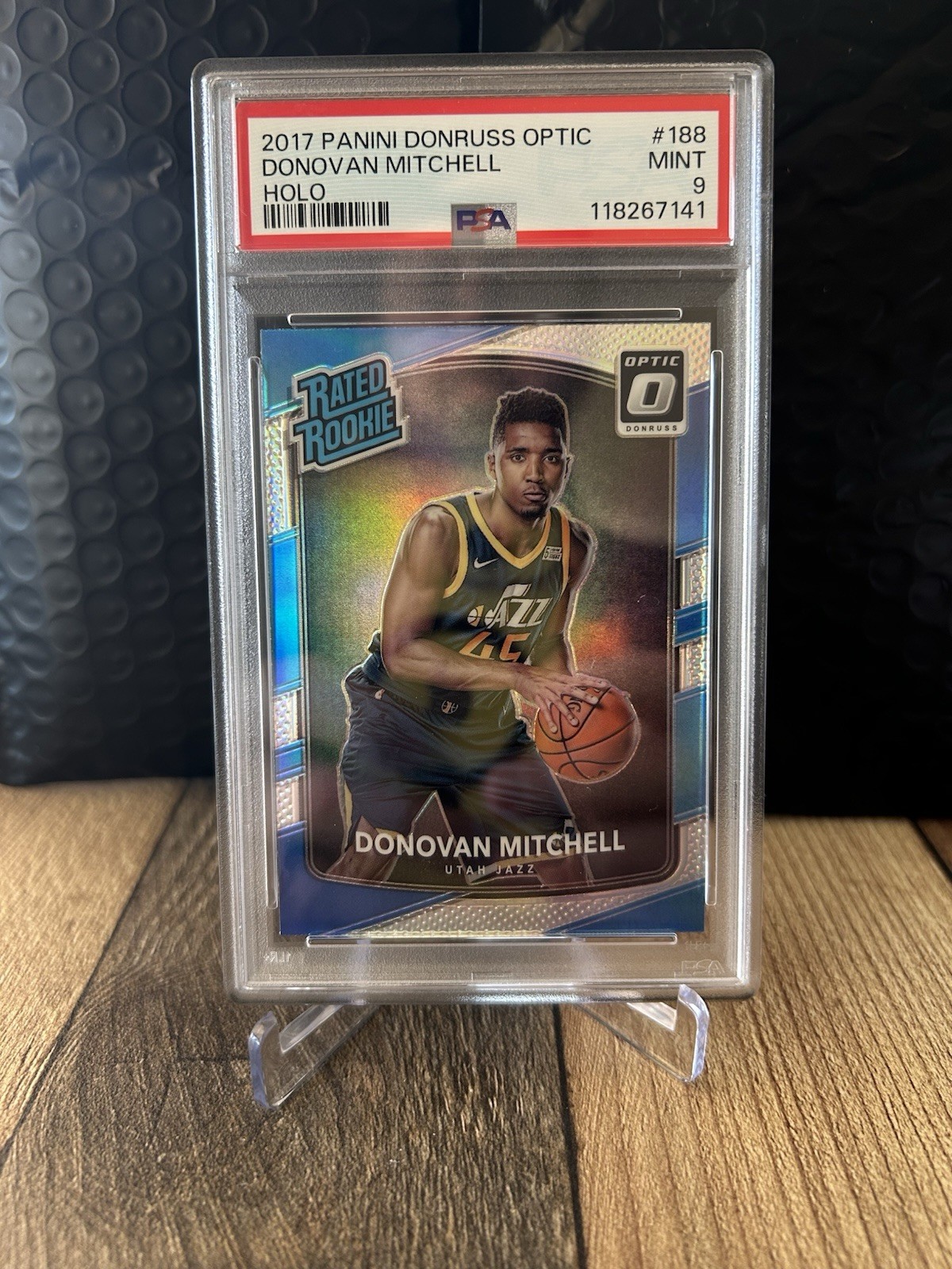 Donovan Mitchell 2017 Optic #188 Holo Price Guide - Sports Card