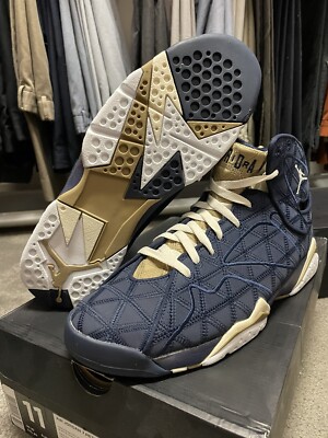 2012 Air Jordan 7 Retro J2K BOTH PAIRS (Obsidian And Filbert)- Sz