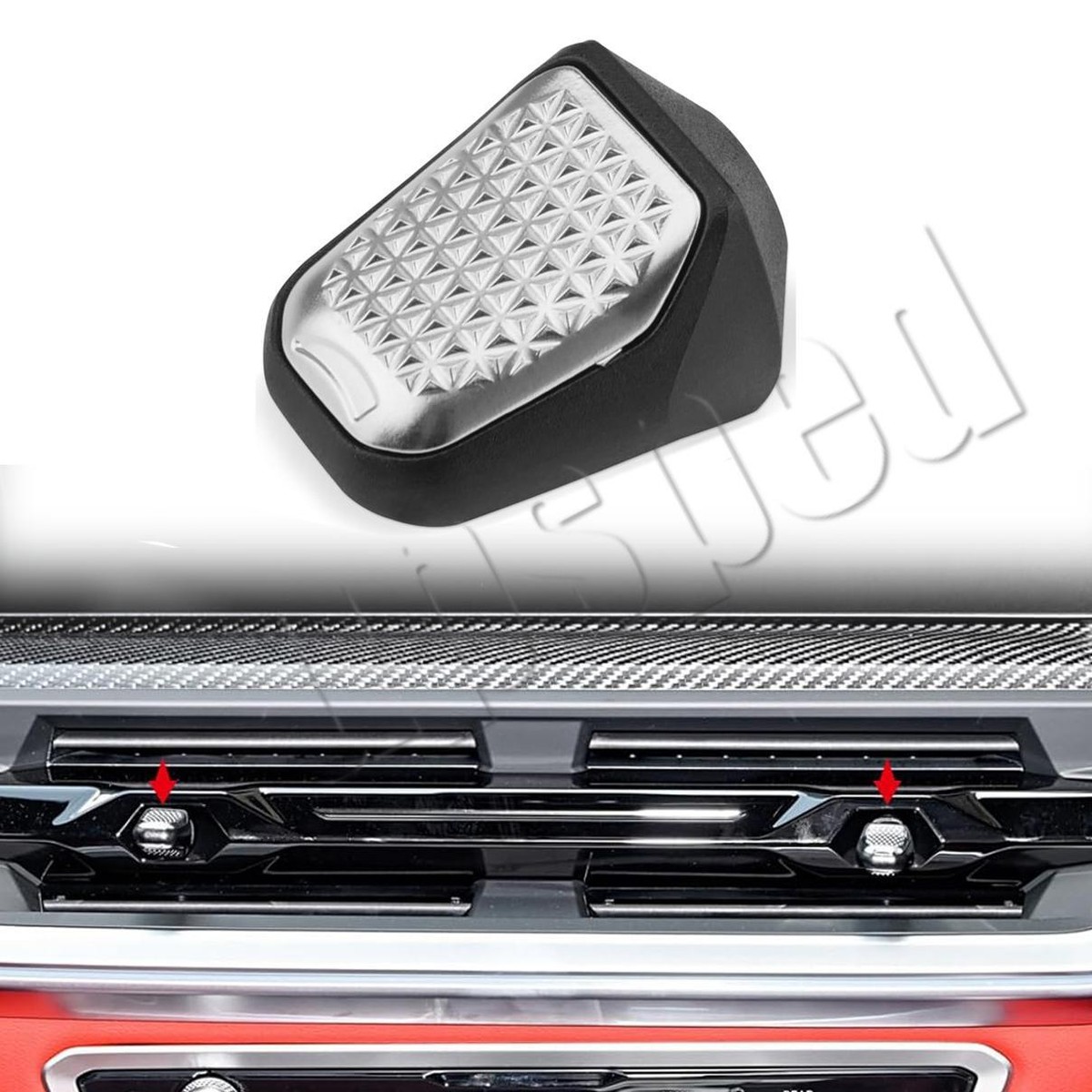 1PC Front AC Air Vent Outlet Knob For BMW X5 X6 X7 G18 G05 G06 G07