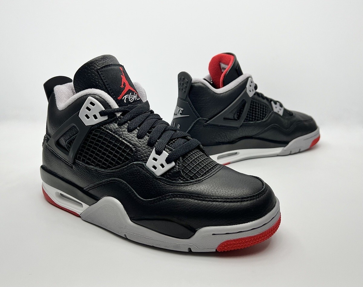 Nike Air Jordan 4 Retro “Bred Reimagined” (FQ8213-006) GS Size 7