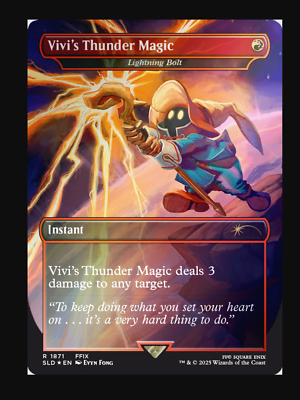 Secret Lair Final Fantasy Grimoire FOIL Edition - Magic The