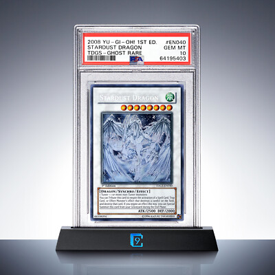 For Display - PSA 10 Stardust Dragon | Yugioh TDGS-EN040 Ghost