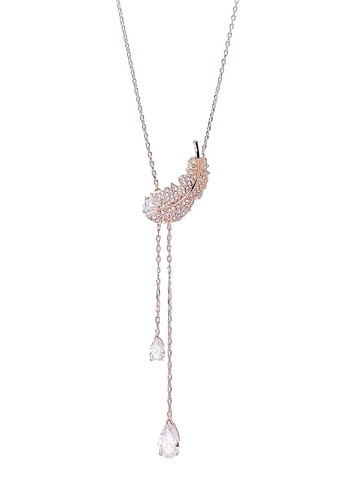 Tadi and King TADY & Wheel Feather K18 Necklace Top Men's L Used